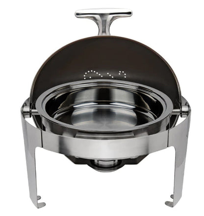 Browne | Rondo Round Chafer, Stainless Steel