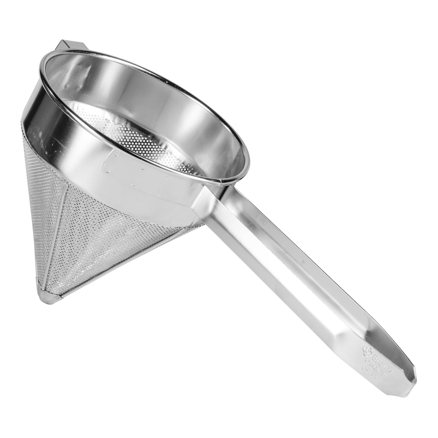 Browne | Fine China Cap, 8", Stainless Steel