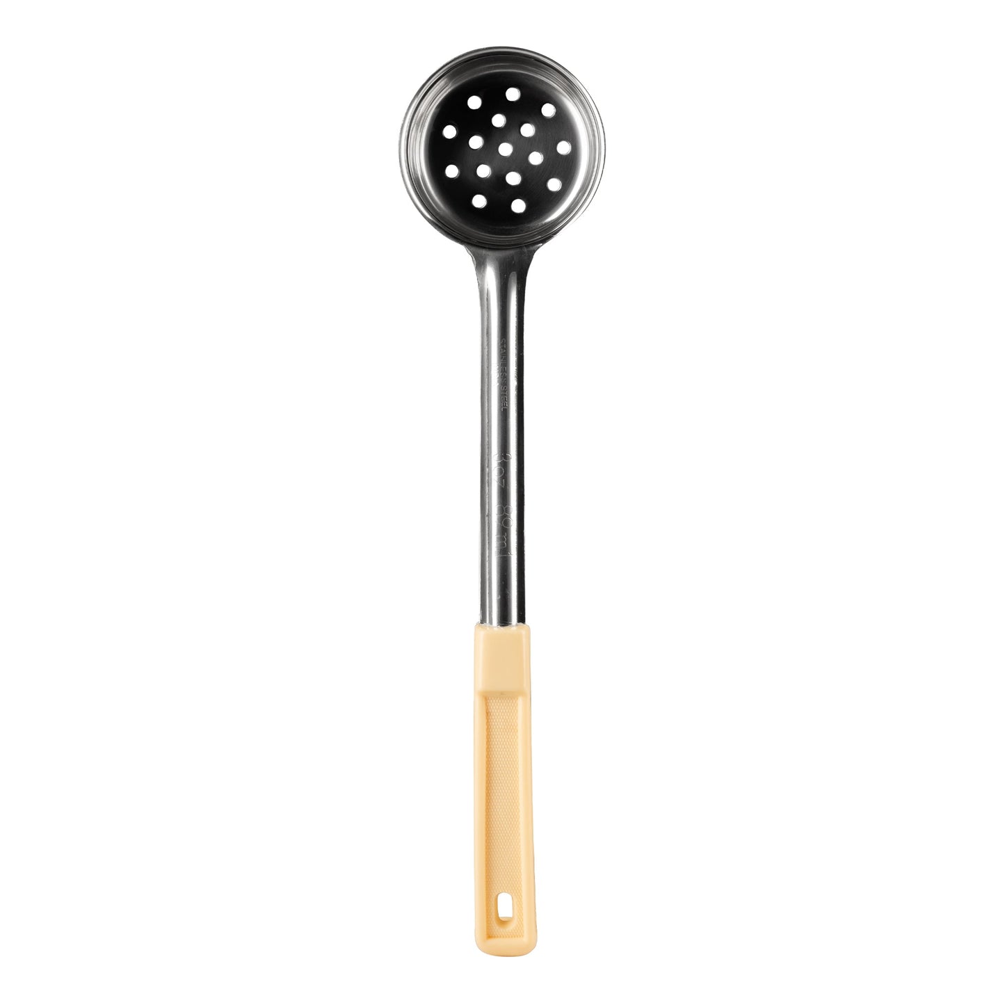 Browne | Perforated Spoodle, 3 oz, Stainless Steel, Plastic Handle