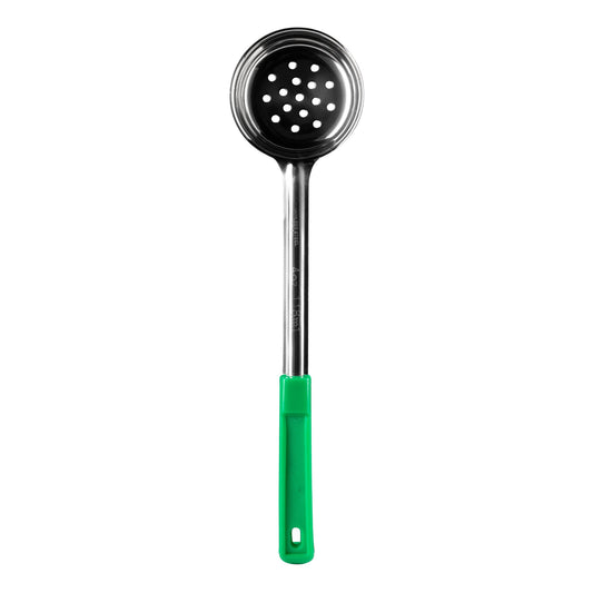 Browne | Perforated Spoodle, 4 oz, Stainless Steel, Plastic Handle