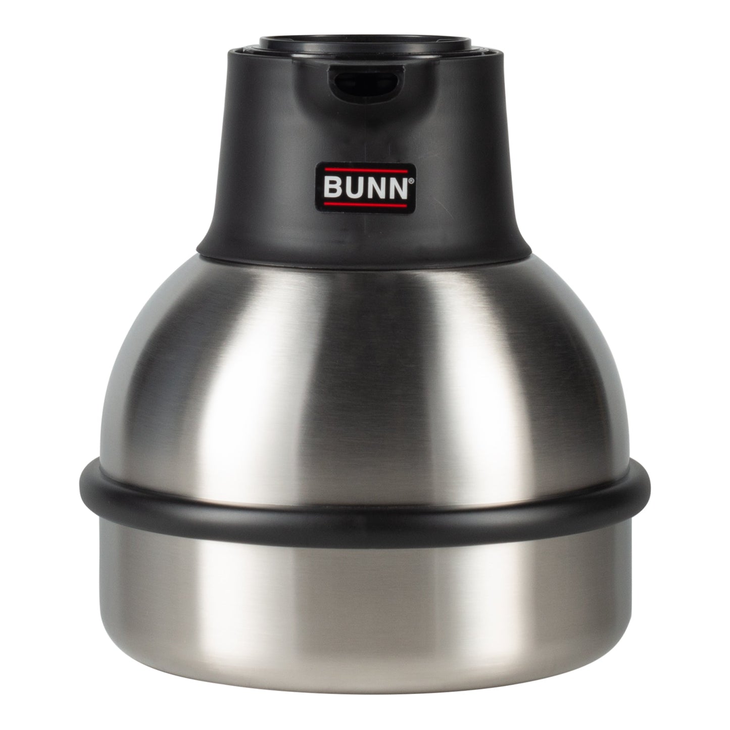 BUNN | Deluxe Thermal Carafe Portable Server, 64 oz, Stainless Steel/Black