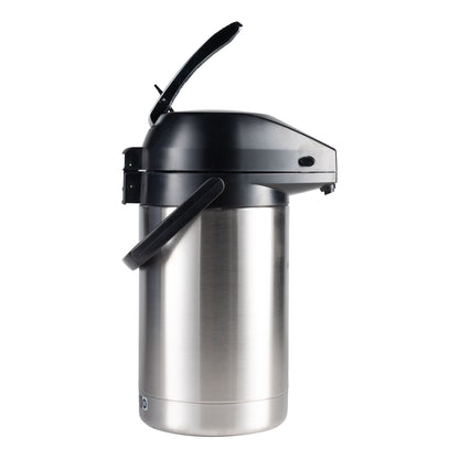 BUNN | Lever Action Airpot Insulated Portable Server, 85 oz, Stainless Steel