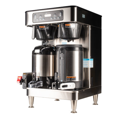 BUNN | ICB TWIN SH Infusion Series Soft Heat Coffee Brewer, Stainless Steel, 120/240V