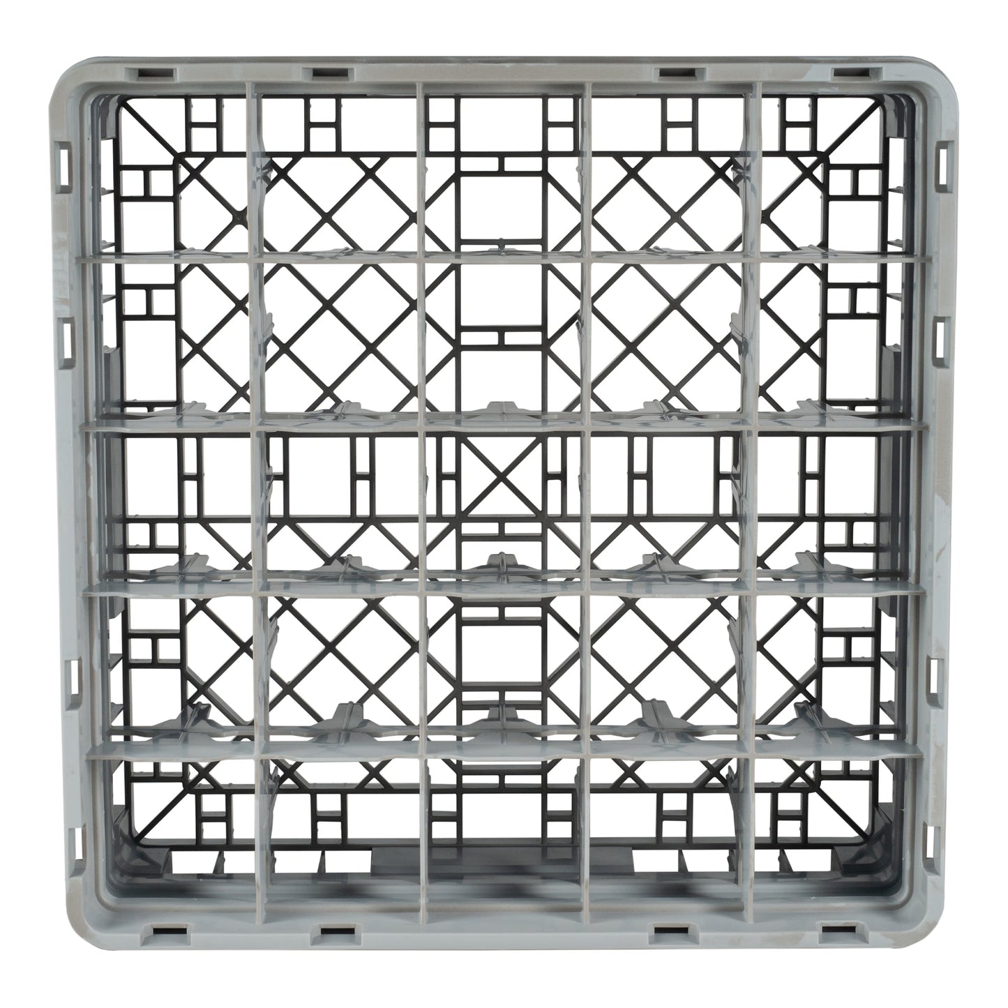 Cambro | Camrack Glass Rack, 25 Compartment, 6" Deep, RH Logo/Grey