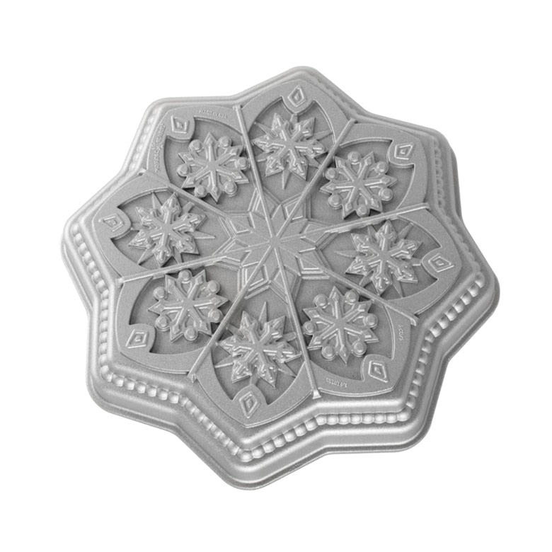 Nordic Ware | Snowflake Shortbread Pan, Cast Aluminum