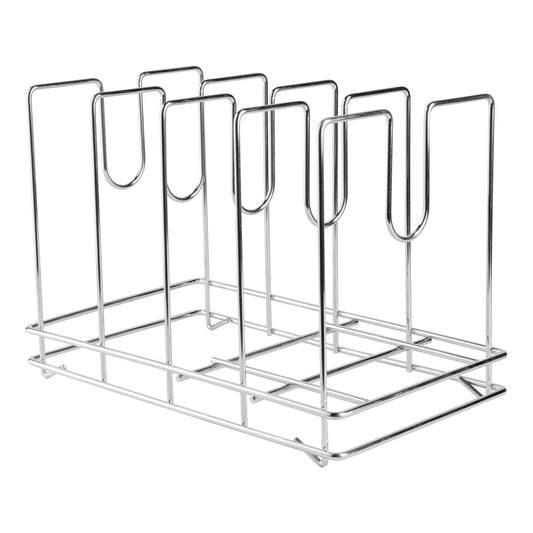 American Metalcraft | Pizza Screen Storage Rack, Chrome-Plated Steel