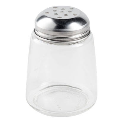 American Metalcraft | Cheese / Spice Shaker, 8 oz, Glass/Stainless Steel