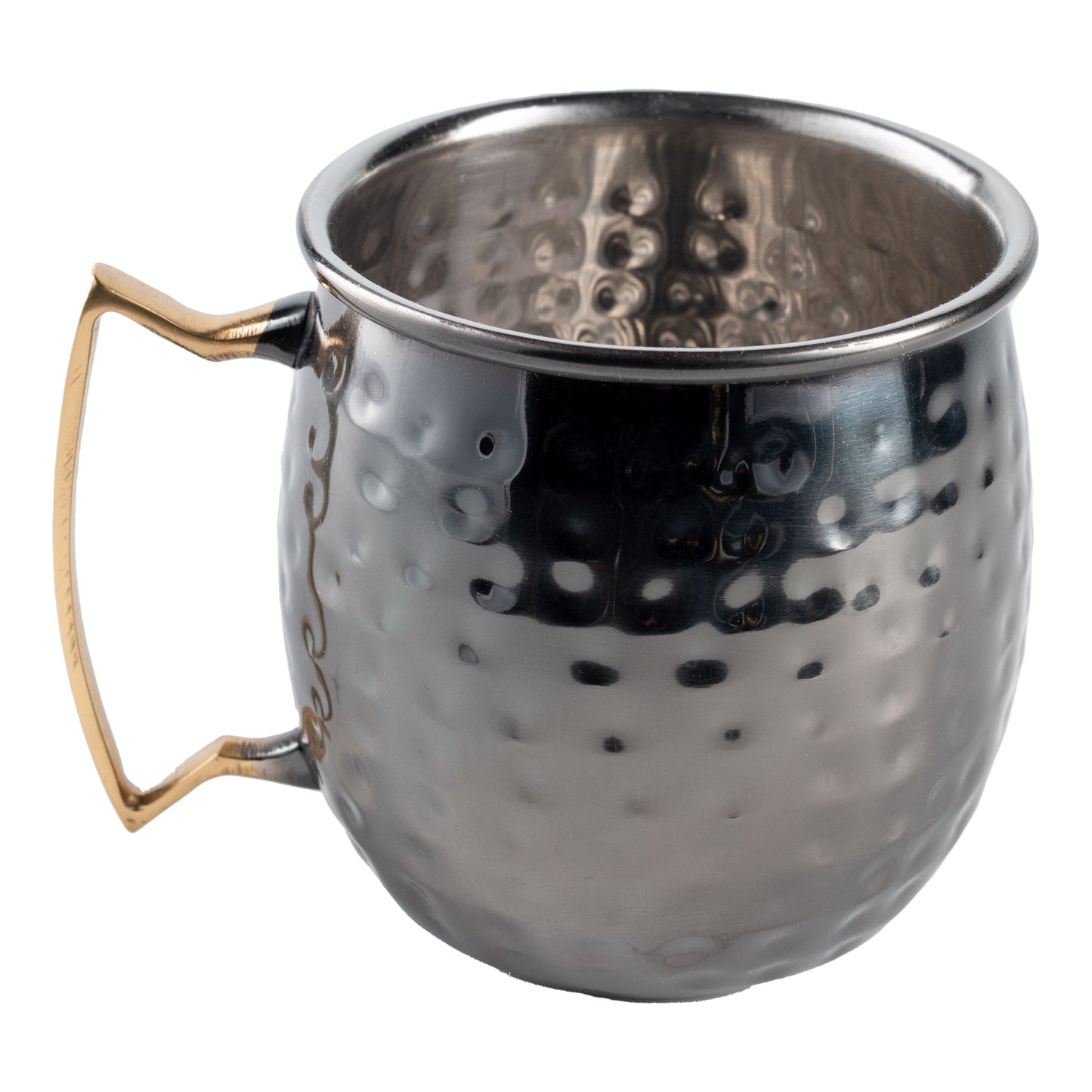 American Metalcraft | Moscow Mule Mug, Hammered Finish, 16 oz, Black Brass Style