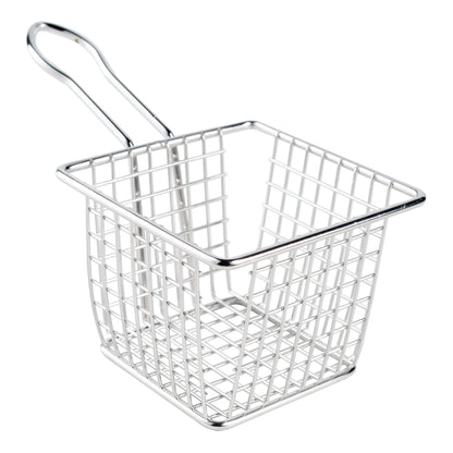 American Metalcraft | Mini Fry Basket, Square, 4" x 4" x 3", Stainless Steel