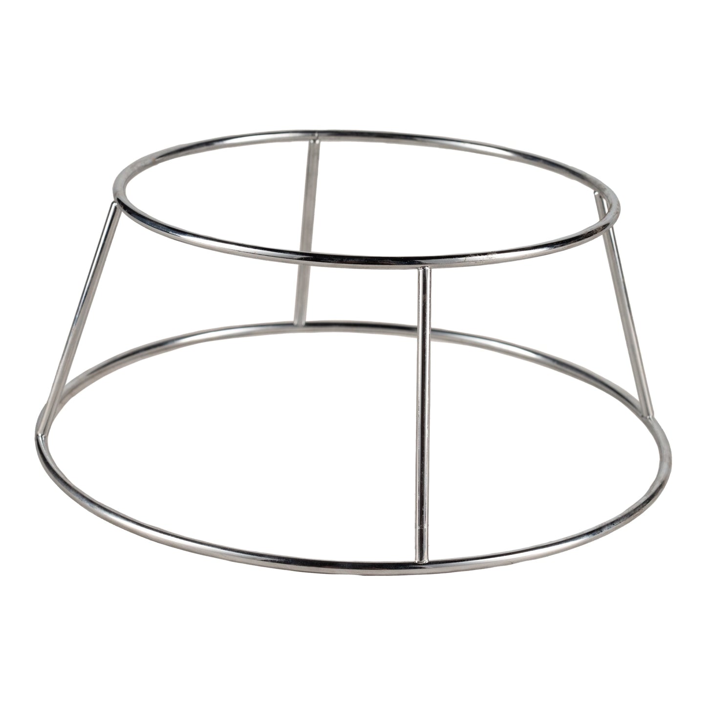 American Metalcraft | Round Display Pizza Stand, 4", Stainless Steel