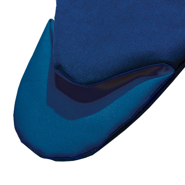 Tucker Safety | Gant de cuisine style marionnette Burnguard, 18 po, fibre Nomex/bleu