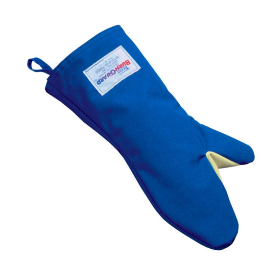 Tucker Safety | Burnguard Conventional Style Oven Mitt, 15", Nomex Fiber/Blue