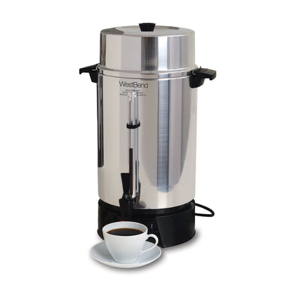 West Bend | Coffee Urn, 100 Cup, Aluminum