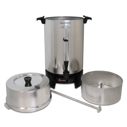 West Bend | Coffee Urn, 100 Cup, Aluminum