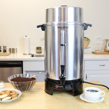 West Bend | Coffee Urn, 100 Cup, Aluminum