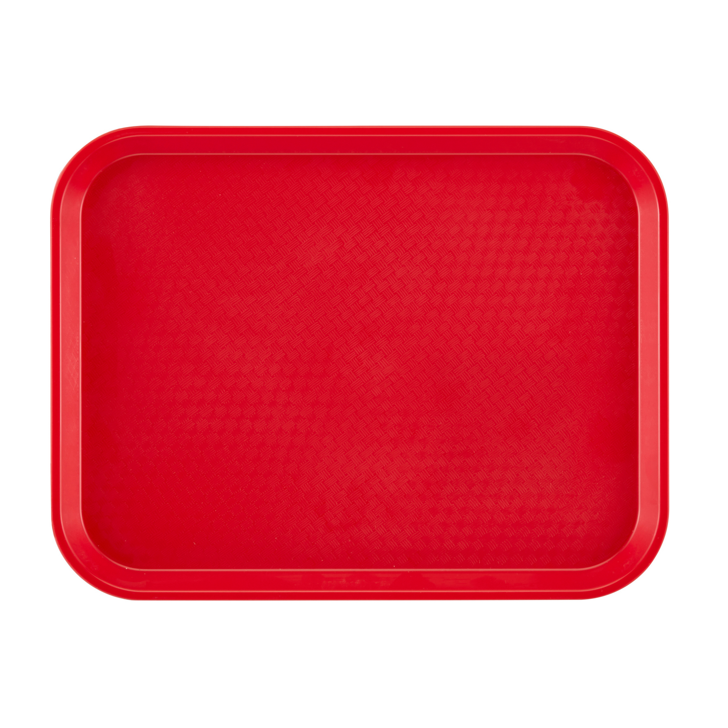 Cambro | Rectangular Fast Food Tray, 10" x 14", Red