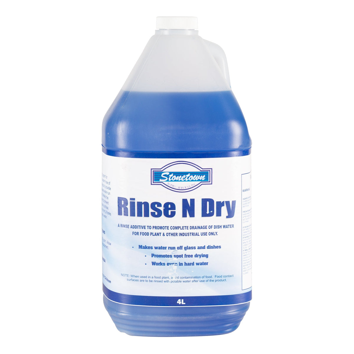 Neutral Rinse Additive Stonetown Supply Rinse N Dry Additive, 4L - 4L – Russell Hendrix
