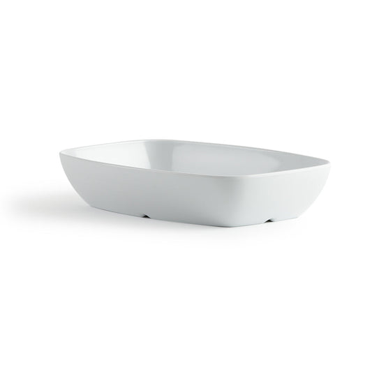 Mistral | MIRALYN Rectangular Serving Dish, 10.75" x 7.5" x 2", White Melamine (6-pack)