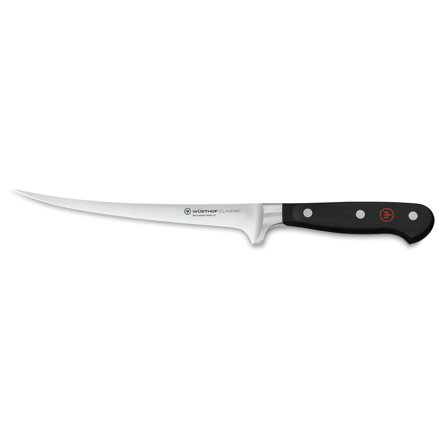 Wusthof | Classic Fillet Knife, 7", Black - ChefEquipment.com