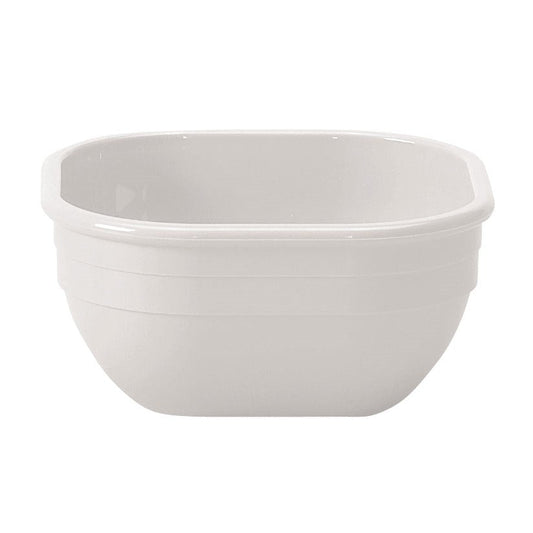 Cambro | Camwear Square Bowl, 9.4 oz, White (4 DZ) - ChefEquipment.com