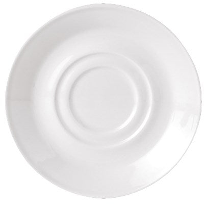 Steelite | Simplicity Double Well Saucer, 5.75" (3 DZ) - ChefEquipment.com