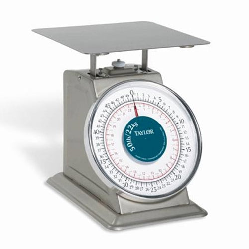 Taylor | Heavy Duty Mechanical Scale, 50 lb - ChefEquipment.com