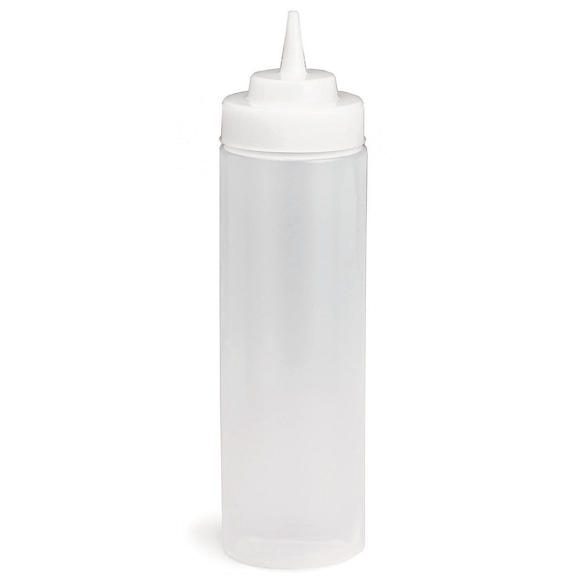 TableCraft | WideMouth Squeeze Bottle, 12 oz, Clear - ChefEquipment.com