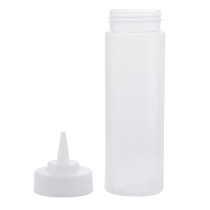 TableCraft | WideMouth Squeeze Bottle, 12 oz, Clear - ChefEquipment.com