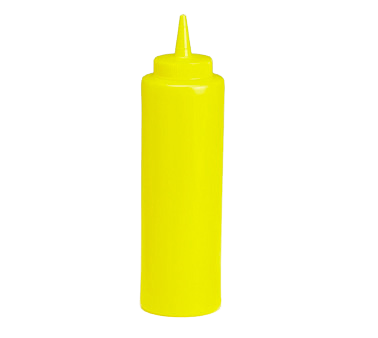 TableCraft | Squeeze Bottle, Cone Tip, 12 oz, Yellow (36-pack)