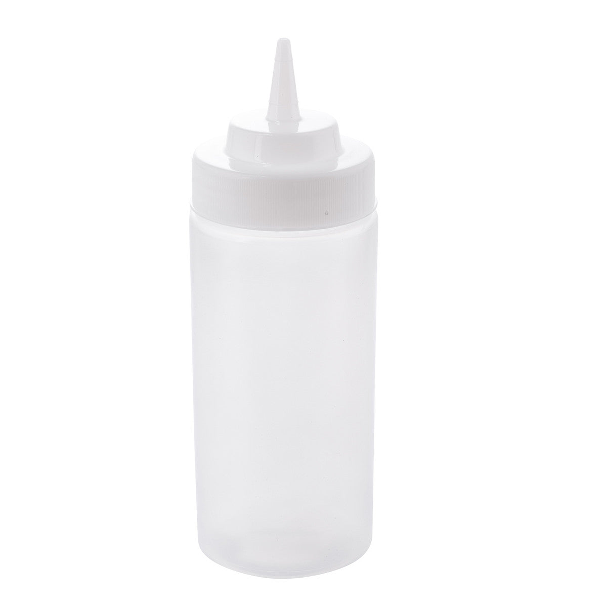 TableCraft | WideMouth Squeeze Bottle, 16 oz, Clear - ChefEquipment.com