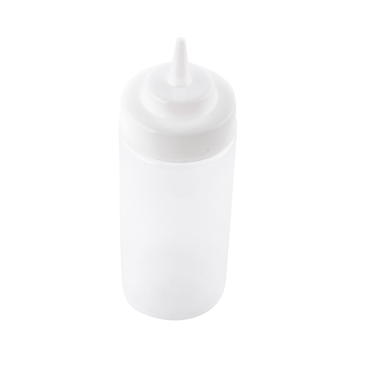 TableCraft | WideMouth Squeeze Bottle, 16 oz, Clear - ChefEquipment.com