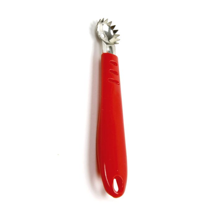 Norpro | Tomato / Strawberry Corer, Stainless Steel w Red Plastic Handle