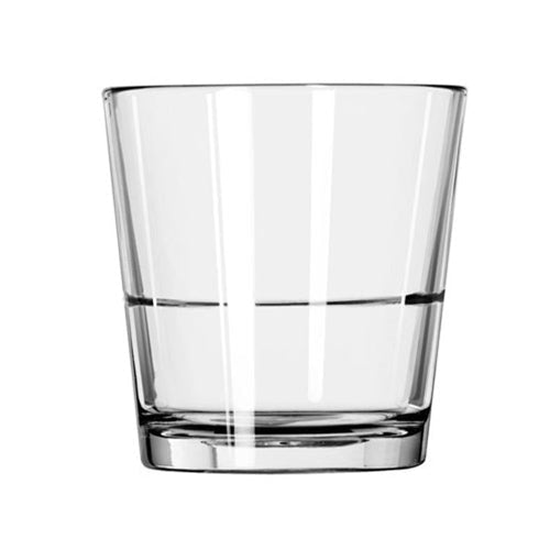 Libbey | Restaurant Basics Stacking Double Old Fashioned Glass, 12 oz (24-pack)