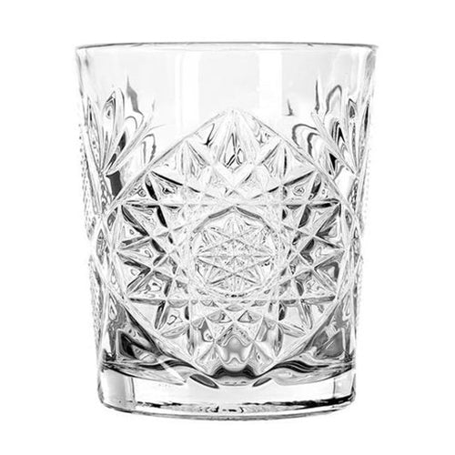 Libbey | Hobstar Double Old Fashioned Glass, 12 oz (12-pack)