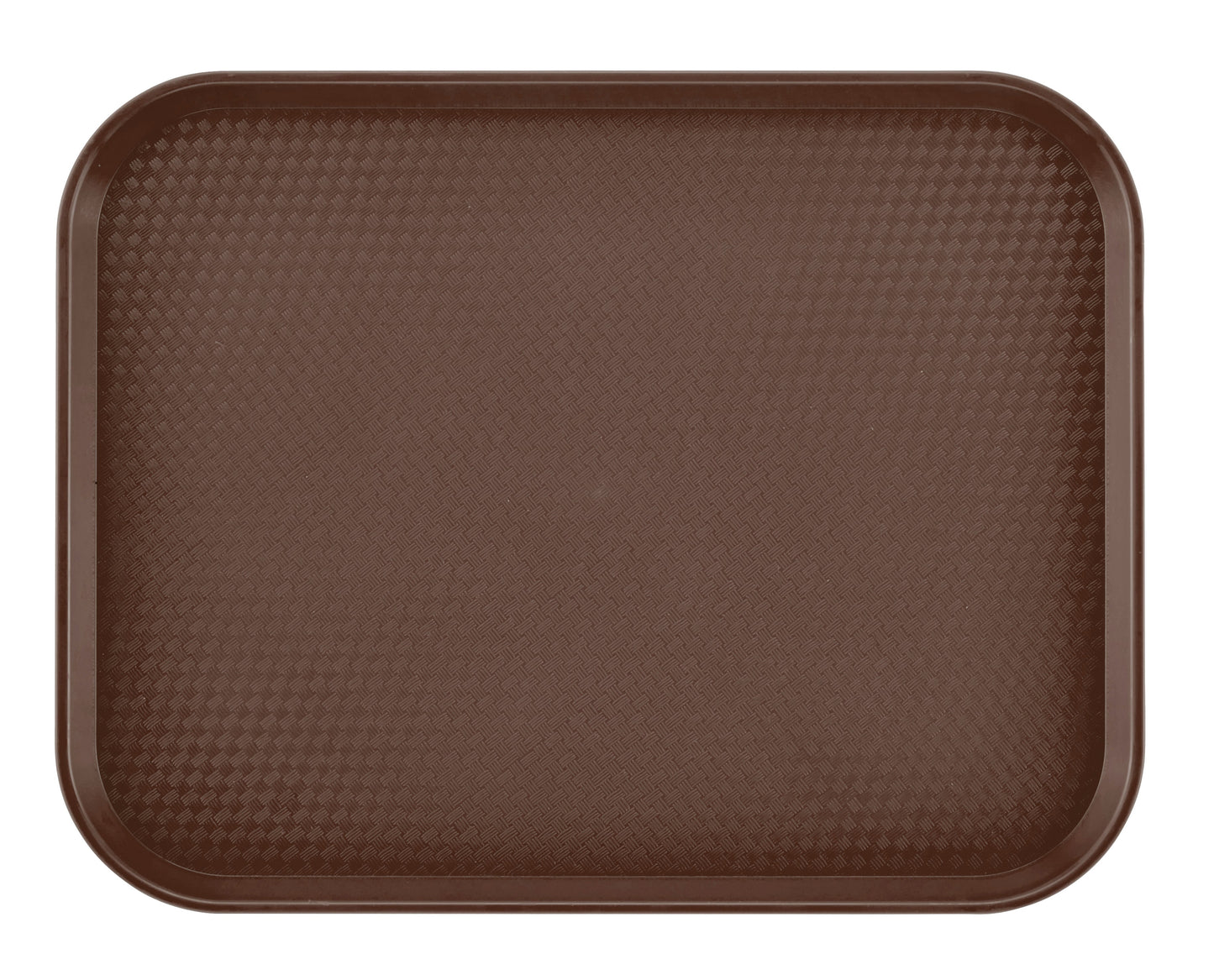 Cambro | Plateau de cafétéria rectangulaire, 12" x 16", brun