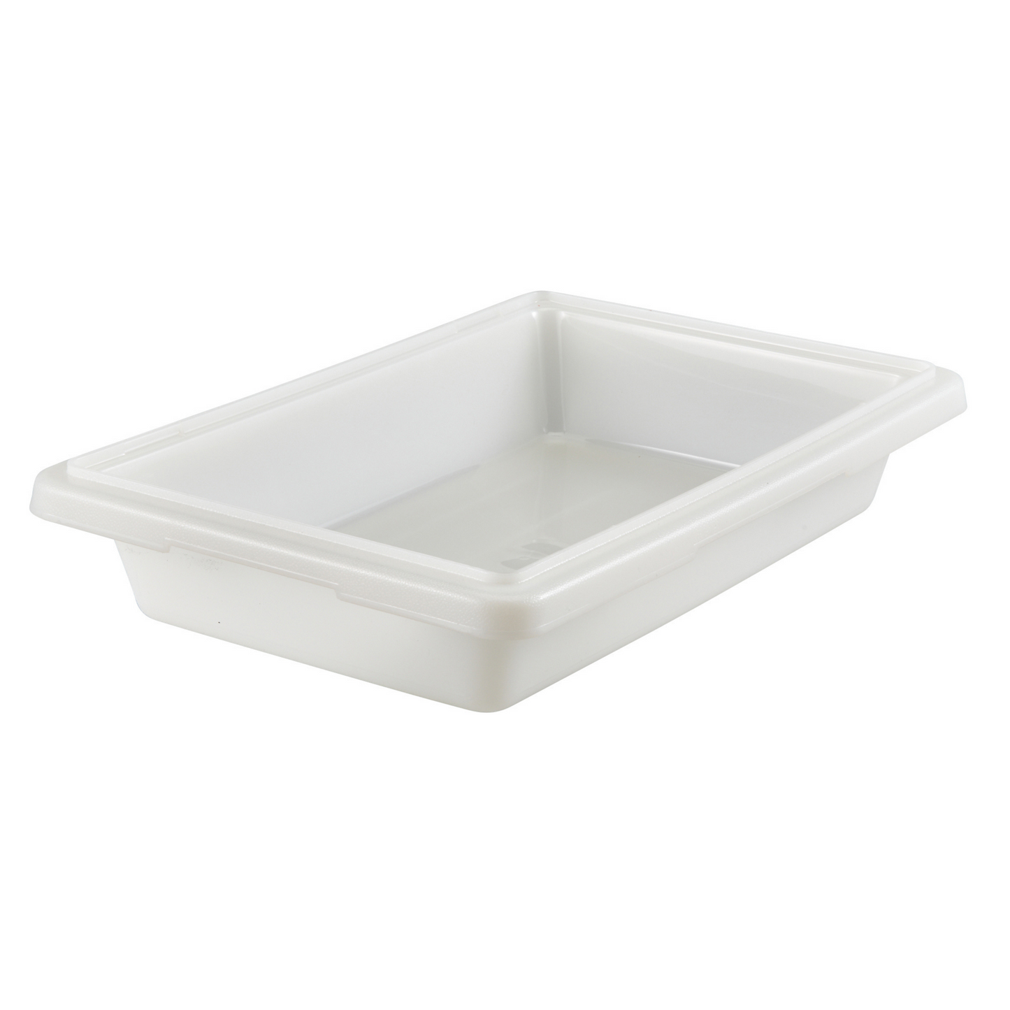 Cambro | Poly Half Size Food Storage Box, 3" Deep, White