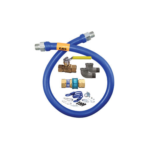 Dormont | Blue Hose Gas Connector Kit, 1" x 48"