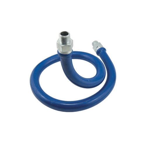 Dormont | Blue Hose Gas Connector Hose, 1/2" x 48" - ChefEquipment.com