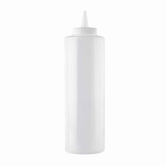 TableCraft | Squeeze Bottle, Cone Tip, 24 oz, Clear - ChefEquipment.com