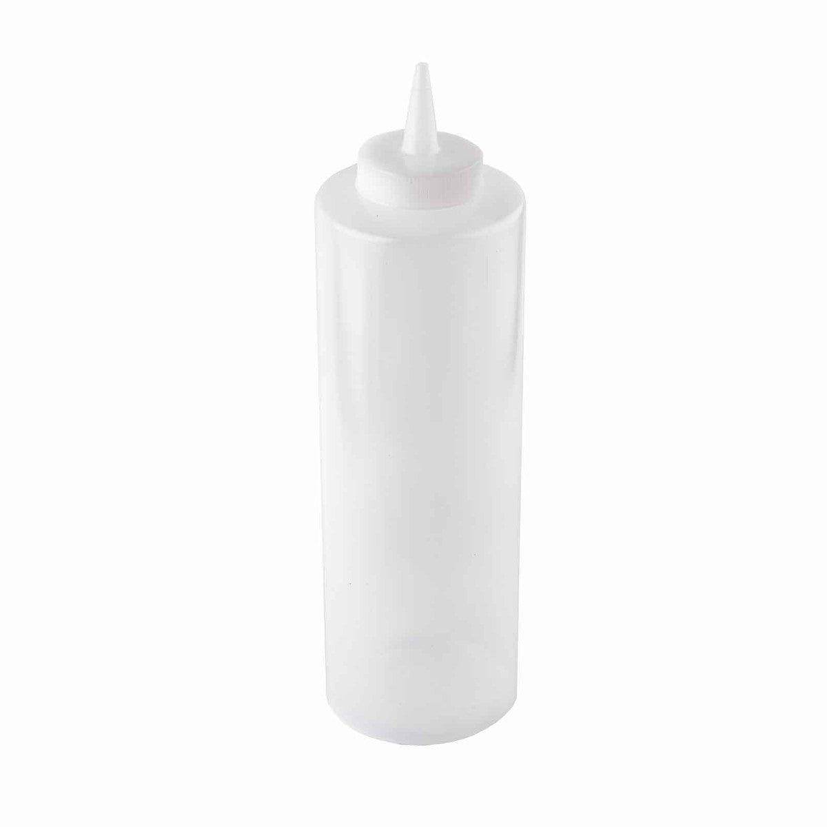 TableCraft | Squeeze Bottle, Cone Tip, 24 oz, Clear - ChefEquipment.com