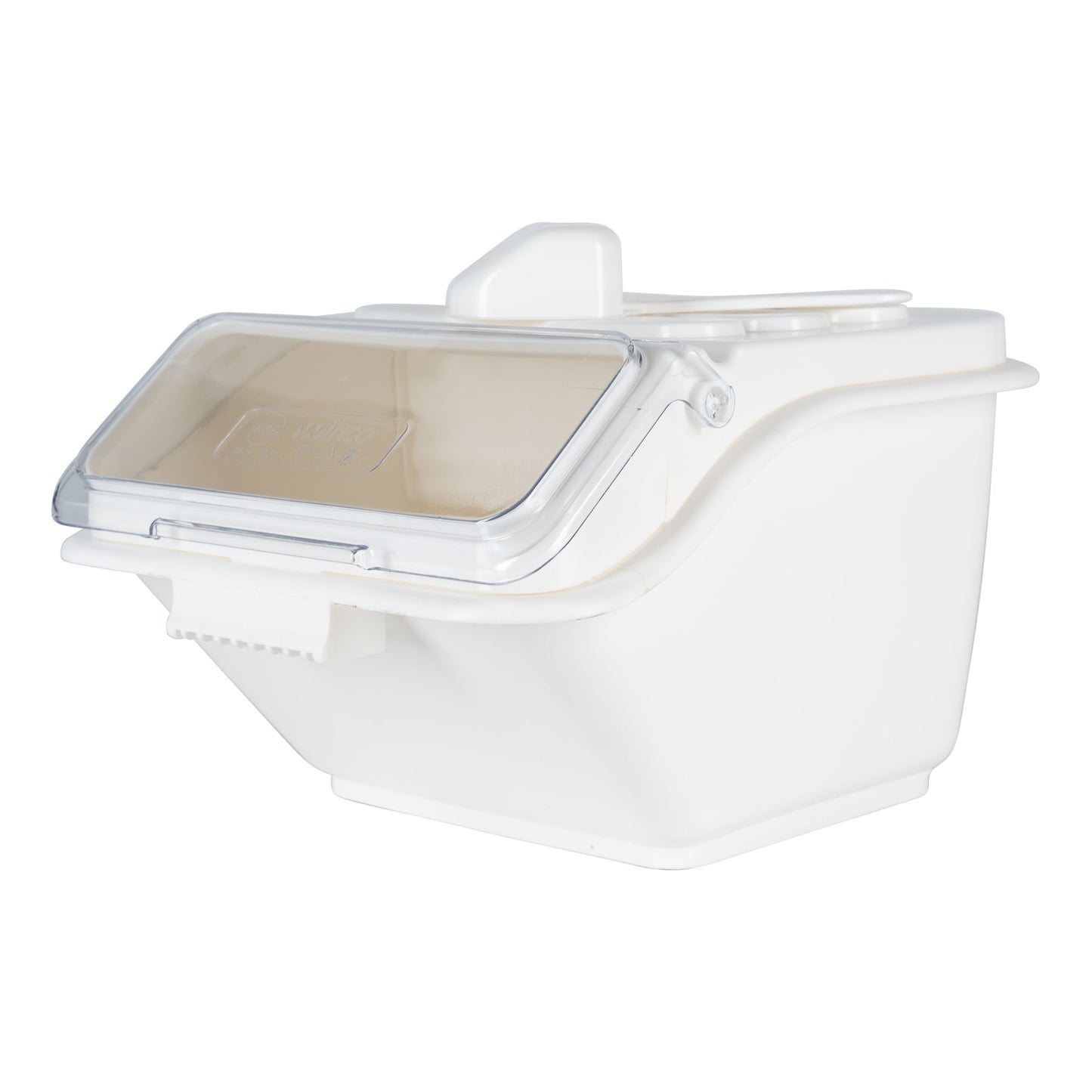 Winco | Shelf Ingredient Bin, 40 cup, White