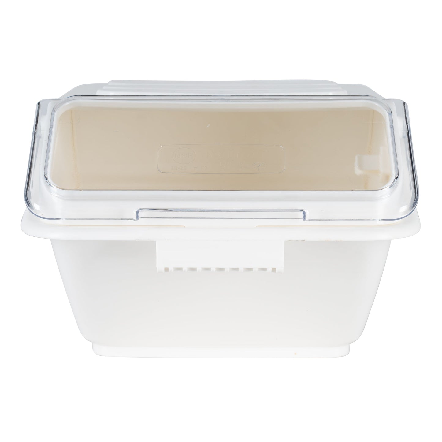 Winco | Shelf Ingredient Bin, 40 cup, White