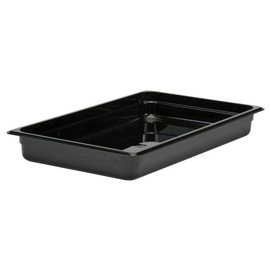 Cambro | Camwear Full Size Food Pan, 2.5" Deep, Black