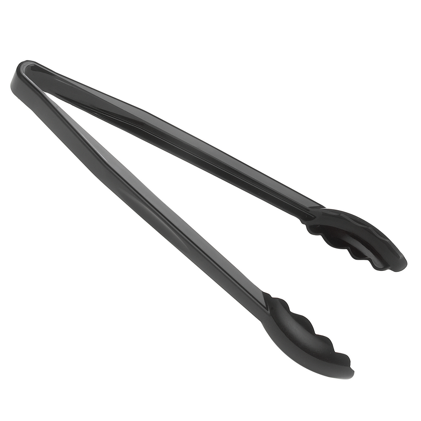 Cambro | Camwear Scallop Grip Tongs, 12", Black