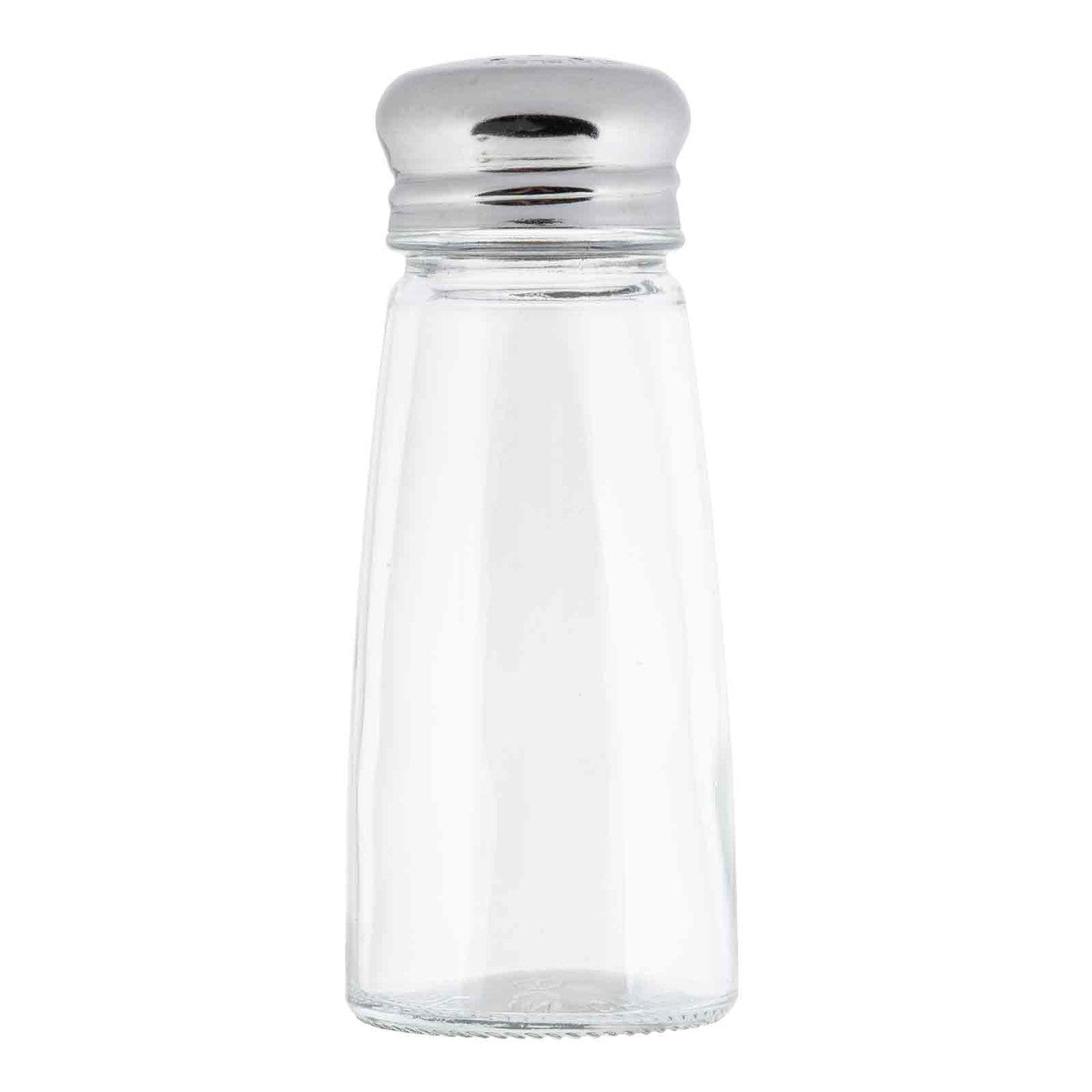 TableCraft | Salt & Pepper Shakers, 3 oz, Glass/Stainless Steel (72-pack), FINAL SALE