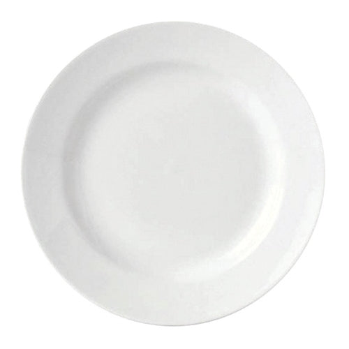 Steelite | Simplicity Madison Plate, 10", White (24-pack)