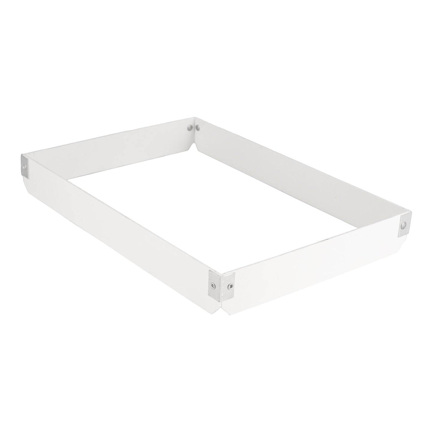 MFG Tray | Bun Pan Extender, Half Size, 2" High, White Fibreglass