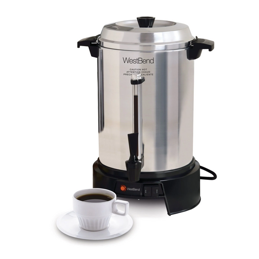 West Bend | Coffee Urn, 55 Cup, Aluminum