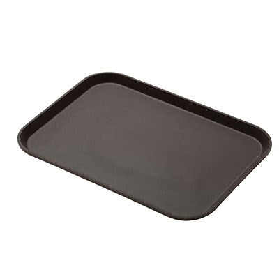 Cambro | Plateau de service rectangulaire Camtread, 14" x 18", brun taverne