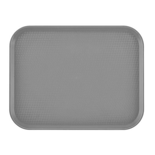 Cambro | Rectangular Fast Food Tray, 14" x 18", Grey